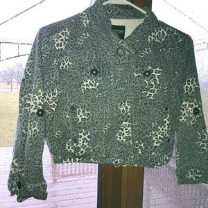 Leopard print Jacket